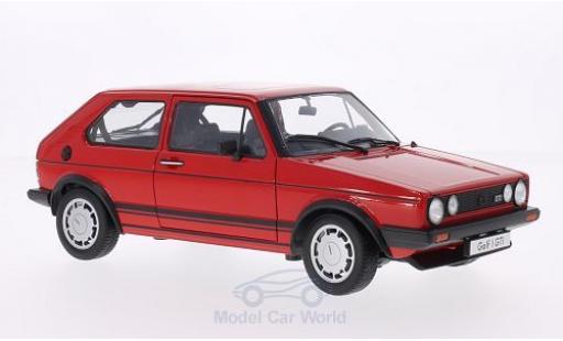 Miniature Volkswagen Golf V 1/18 Welly I GTI rouge 1982 Volkswagen Golf V 1/18 Welly I GTI rouge 1982 miniature