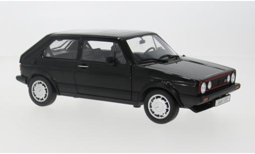 Miniature Volkswagen Golf 1/18 Welly I GTI noire 1983 1:18 Volkswagen Golf 1/18 Welly I GTI noire 1983 1:18 miniature