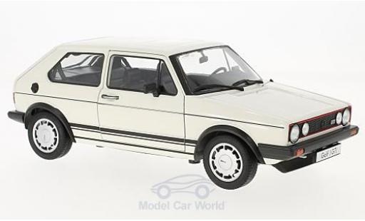 Miniature Volkswagen Golf V 1/18 Welly I GTI blanche 1982 Volkswagen Golf V 1/18 Welly I GTI blanche 1982 miniature