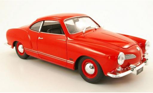 Miniature Volkswagen Karmann 1/18 Welly Ghia Coupé rouge 1:18 Volkswagen Karmann 1/18 Welly Ghia Coupé rouge 1:18 miniature