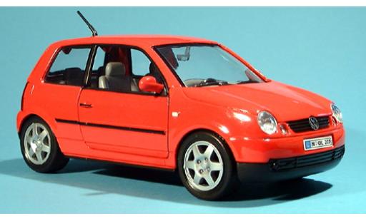 Miniature Volkswagen Lupo 1/24 Welly rouge 1:24 Volkswagen Lupo 1/24 Welly rouge 1:24 miniature