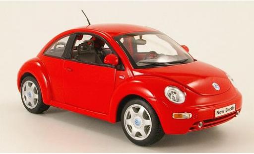 Miniature Volkswagen New Beetle 1/18 Welly rouge 1:18 Volkswagen New Beetle 1/18 Welly rouge 1:18 miniature