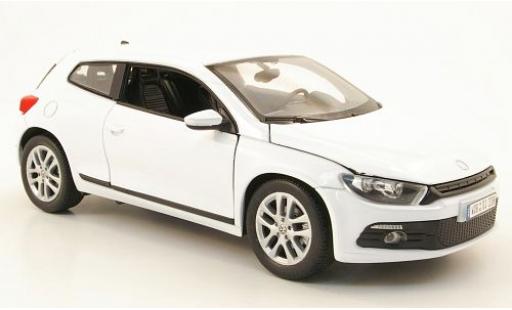 Miniature Volkswagen Scirocco 1/24 Welly 3 blanche Volkswagen Scirocco 1/24 Welly 3 blanche miniature