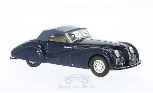 Miniature Alfa Romeo 6C 2500 1/43 WhiteBox 2500 SS Spider bleue/grise 1939 Alfa Romeo 6C 2500 1/43 WhiteBox 2500 SS Spider bleue/grise 1939 miniature