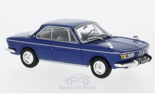 Miniature Bmw 2000 CS 1/43 WhiteBox CS metallise bleue 1966 Bmw 2000 CS 1/43 WhiteBox CS metallise bleue 1966 miniature