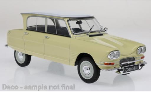 Miniature Citroen Ami 6 1/24 WhiteBox AMI 6 jaune/blanche 1961 Citroen Ami 6 1/24 WhiteBox AMI 6 jaune/blanche 1961 miniature