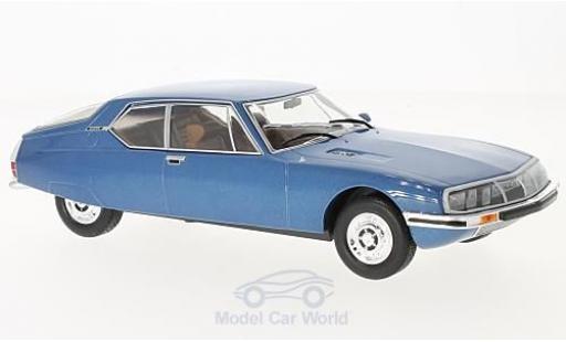 Miniature Citroen SM 1/24 WhiteBox metallise bleue 1970 Citroen SM 1/24 WhiteBox metallise bleue 1970 miniature