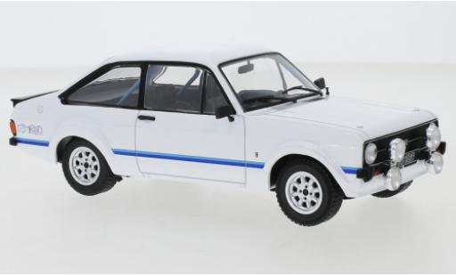 Miniature Ford Escort 1/24 WhiteBox MkII RS 1800 blanche/bleue 1989 Ford Escort 1/24 WhiteBox MkII RS 1800 blanche/bleue 1989 miniature
