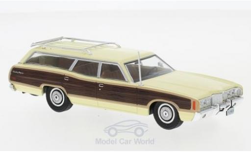 Miniature Ford LTD 1/43 WhiteBox Country Squire jaune/Holzoptik 1972 Ford LTD 1/43 WhiteBox Country Squire jaune/Holzoptik 1972 miniature
