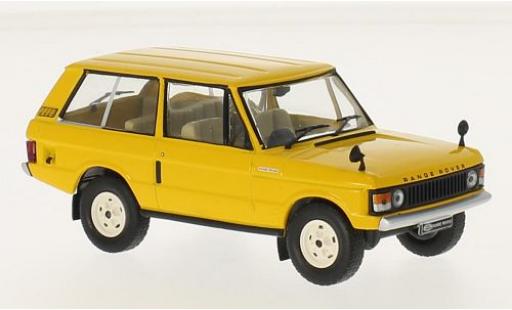 Miniature Land Rover Range Rover 1/43 WhiteBox 3.5 jaune RHD 1970 Land Rover Range Rover 1/43 WhiteBox 3.5 jaune RHD 1970 miniature