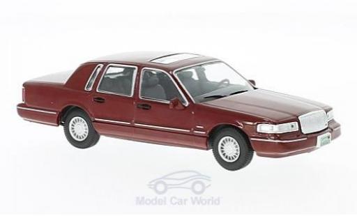 Miniature Lincoln Town Car 1/43 WhiteBox rouge 1996 Lincoln Town Car 1/43 WhiteBox rouge 1996 miniature