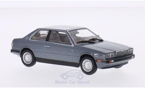 Miniature Maserati Biturbo 1/43 WhiteBox metallise grise Maserati Biturbo 1/43 WhiteBox metallise grise miniature