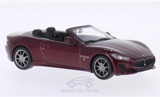 Miniature Maserati GranCabrio 1/43 WhiteBox Sport rouge 2013 Maserati GranCabrio 1/43 WhiteBox Sport rouge 2013 miniature