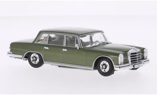 Miniature Mercedes 600 1/43 WhiteBox (W100) metallise verte 1964 Mercedes 600 1/43 WhiteBox (W100) metallise verte 1964 miniature