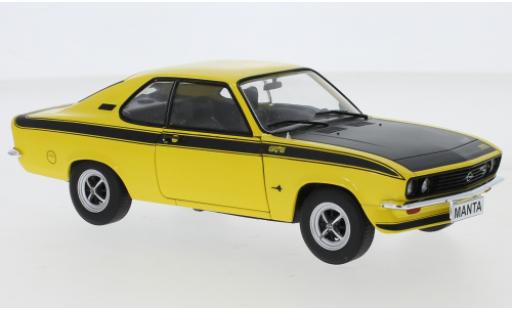 Miniature Opel Manta 1/24 WhiteBox A GT/E jaune/matt-noire 1974 Opel Manta 1/24 WhiteBox A GT/E jaune/matt-noire 1974 miniature