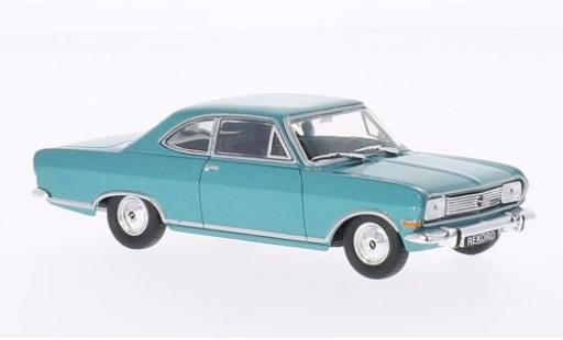 Miniature Opel Rekord 1/43 WhiteBox B Coupe metallise türkis 1965 Opel Rekord 1/43 WhiteBox B Coupe metallise türkis 1965 miniature