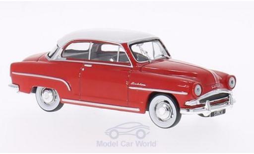 Miniature Simca Aronde 1/43 WhiteBox Grand Large rouge/blanche 1953 Simca Aronde 1/43 WhiteBox Grand Large rouge/blanche 1953 miniature