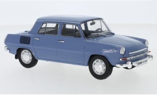 Miniature Skoda 1000 1/24 WhiteBox MB bleue 1969 Skoda 1000 1/24 WhiteBox MB bleue 1969 miniature