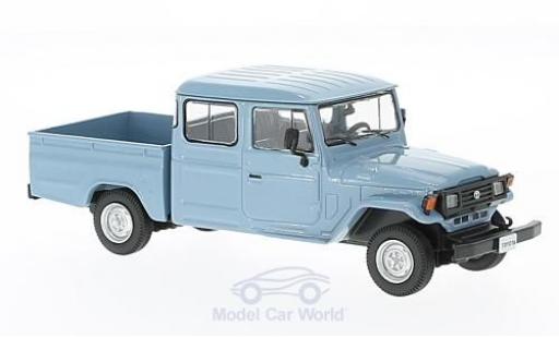 Miniature Toyota Land Cruiser 1/43 WhiteBox Bandeirante Pick Up bleue 1976 Toyota Land Cruiser 1/43 WhiteBox Bandeirante Pick Up bleue 1976 miniature