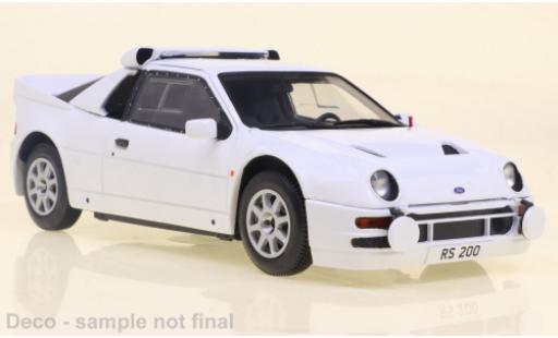 Miniature Ford RS 200 1/24 WhiteBox blanche 1984 Ford RS 200 1/24 WhiteBox blanche 1984 miniature