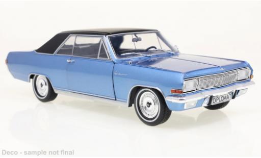 Miniature Opel Diplomat 1/24 WhiteBox A V8 Coupé metallise bleu/noire 1965 Opel Diplomat 1/24 WhiteBox A V8 Coupé metallise bleu/noire 1965 miniature