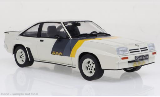 Miniature Opel Manta 1/24 WhiteBox B 400 blanche/Dekor Opel Manta 1/24 WhiteBox B 400 blanche/Dekor miniature