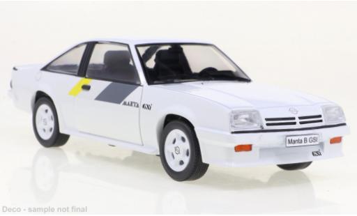 Miniature Opel Manta 1/24 WhiteBox B GSI blanche/Dekor 1984 Opel Manta 1/24 WhiteBox B GSI blanche/Dekor 1984 miniature