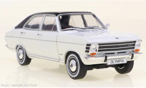 Miniature Opel Olympia 1/24 WhiteBox A blanche/matte-noire 1967 Opel Olympia 1/24 WhiteBox A blanche/matte-noire 1967 miniature