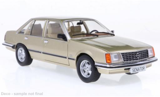 Miniature Opel Senator 1/24 WhiteBox A1 gold 1978 Opel Senator 1/24 WhiteBox A1 gold 1978 miniature