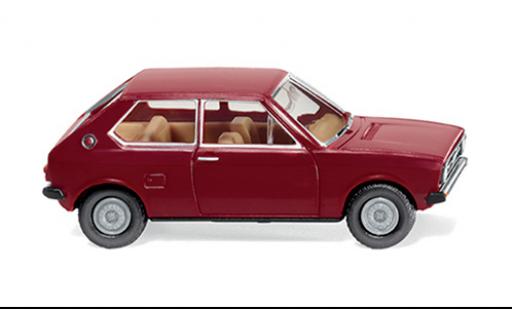 Miniature Audi 50 1/87 Wiking rouge 1974 Audi 50 1/87 Wiking rouge 1974 miniature