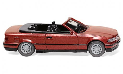 Miniature Bmw 325 1/87 Wiking i (E36) Cabriolet metallise rouge 1993 Bmw 325 1/87 Wiking i (E36) Cabriolet metallise rouge 1993 miniature
