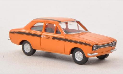 Miniature Ford Escort 1/87 Wiking I Mexico orange/noire Ford Escort 1/87 Wiking I Mexico orange/noire miniature