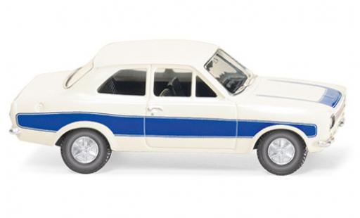 Miniature Ford Escort 1/87 Wiking MK I blanche/bleue Ford Escort 1/87 Wiking MK I blanche/bleue miniature