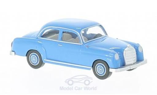 Miniature Mercedes 180 1/87 Wiking bleue Mercedes 180 1/87 Wiking bleue miniature