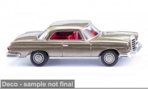 Miniature Mercedes 250 1/87 Wiking SE Coupe (W111) grise 1965 1:87 Mercedes 250 1/87 Wiking SE Coupe (W111) grise 1965 1:87 miniature