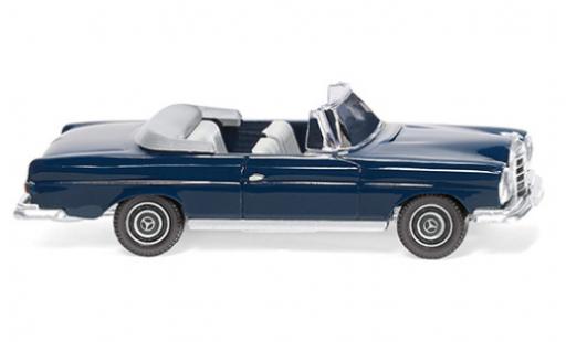 Miniature Mercedes 280 1/87 Wiking SE Cabriolet bleue 1967 Mercedes 280 1/87 Wiking SE Cabriolet bleue 1967 miniature