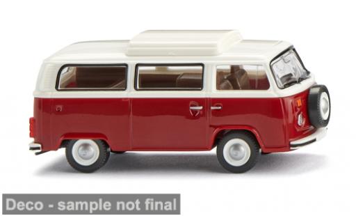 Miniature Volkswagen T2 1/87 Wiking b Campingbus rouge/blanche 1972 1:87 Volkswagen T2 1/87 Wiking b Campingbus rouge/blanche 1972 1:87 miniature