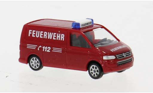 Miniature Volkswagen T5 1/160 Wiking GP Kastenwagen Feuerwehr 1:160 Volkswagen T5 1/160 Wiking GP Kastenwagen Feuerwehr 1:160 miniature