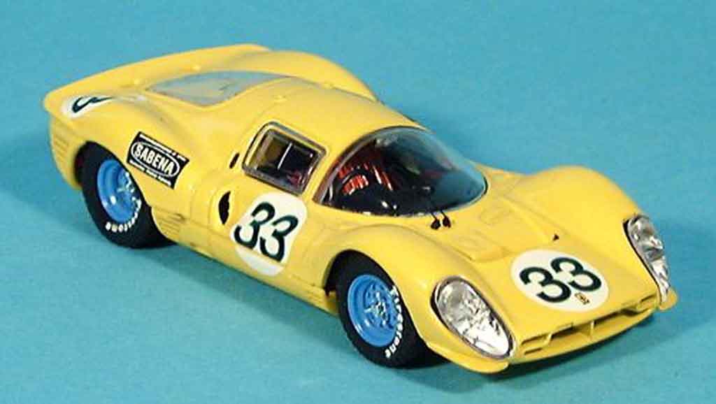Miniature Ferrari 412 1/43 Hot Wheels Elite T 1b No.28 G