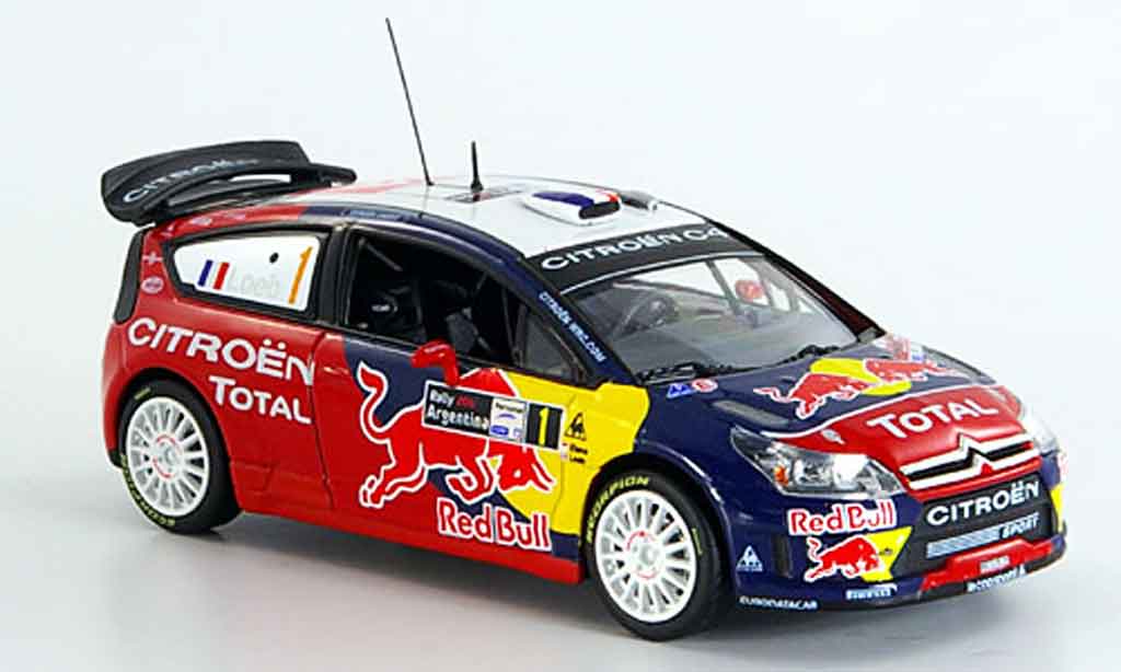 Norev - 155431 - Voiture Miniature - Citroen C4 WRC - Rallye du Var 2009 -  Echelle 1/43