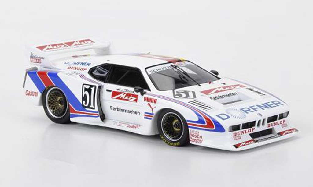 Miniature Bmw M1 1981 1/43 Spark 1981 Gr.5 No.51 Metz