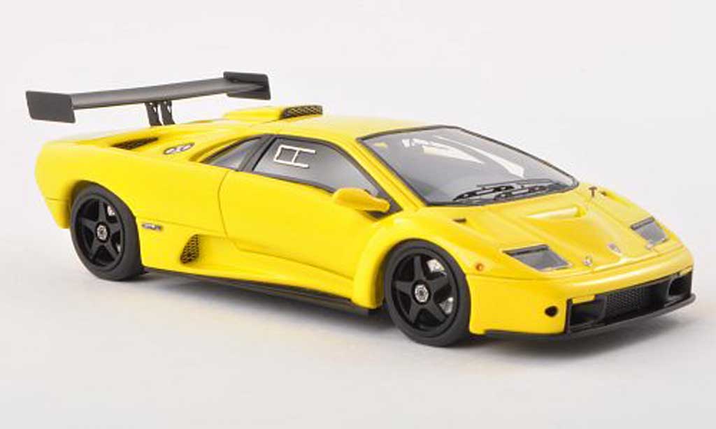 Lamborghini Diablo SV Orange 1999 Avec Showcase Looksmart Lsdh07v