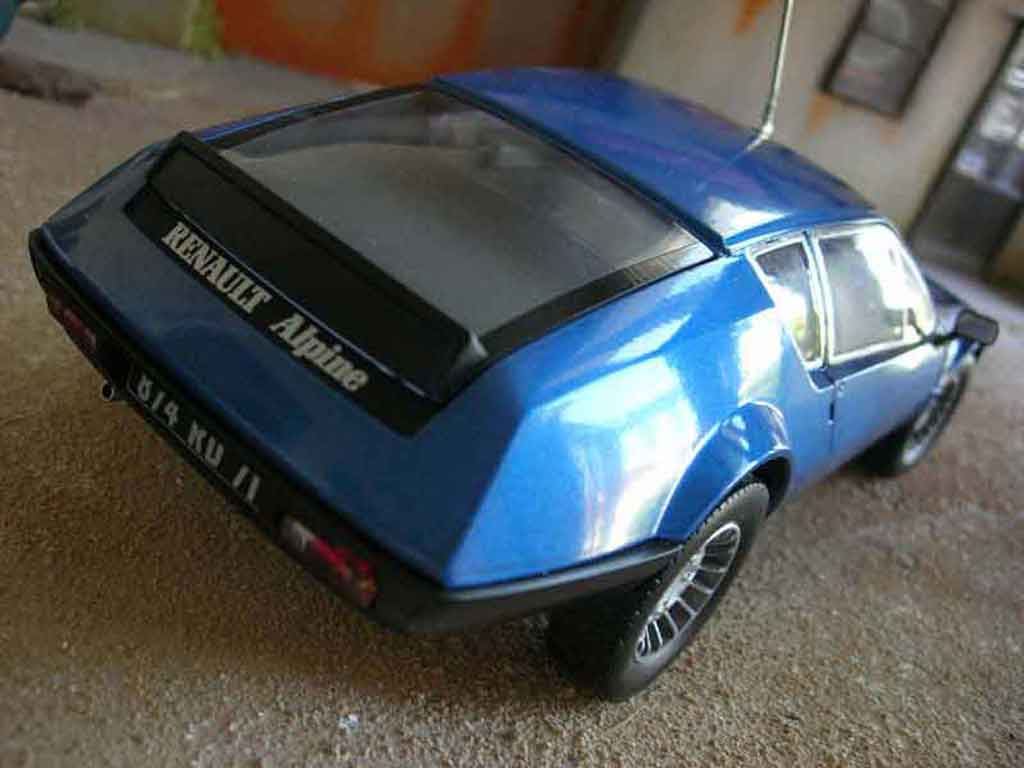 Miniature Alpine A310 V6 1/18 Maisto V6 Bleue 1978 