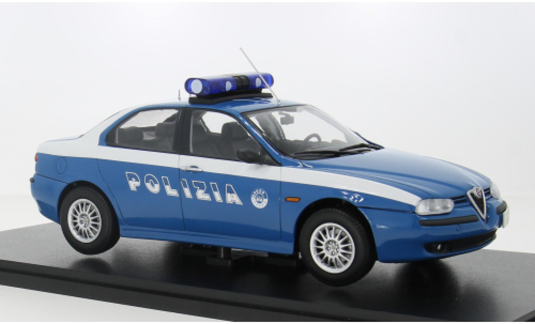 Alfa Romeo 156 1/18 Triple 9 Collection 1998 Polizia 1:18 miniature