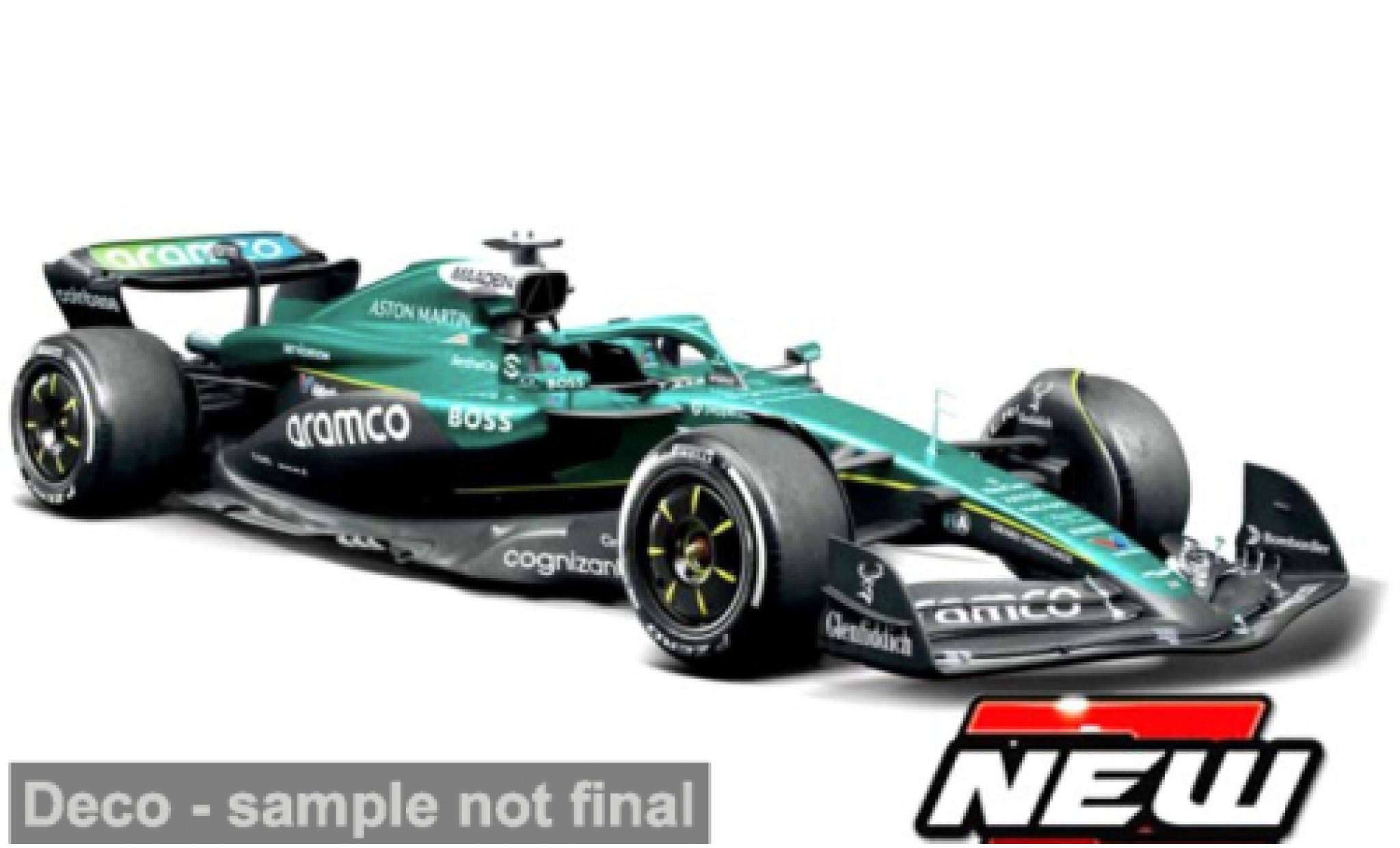 Aston Martin AMR2 1/24 Burago 5 Formel 1 2025 #14 F.Alonso 1:24 Bburago miniature