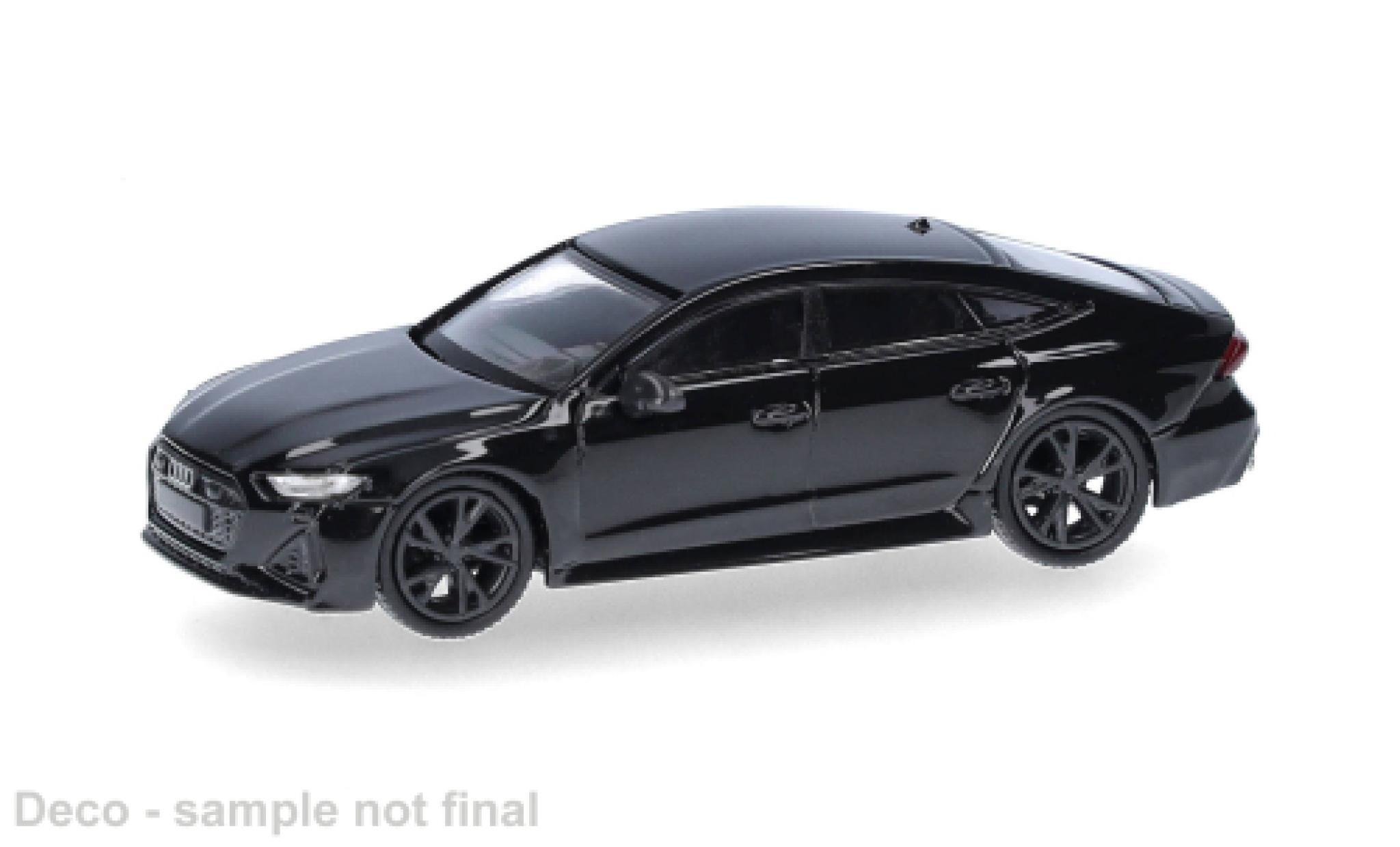 Audi RS7 1/87 Micro City 87 noire 1:87 miniature