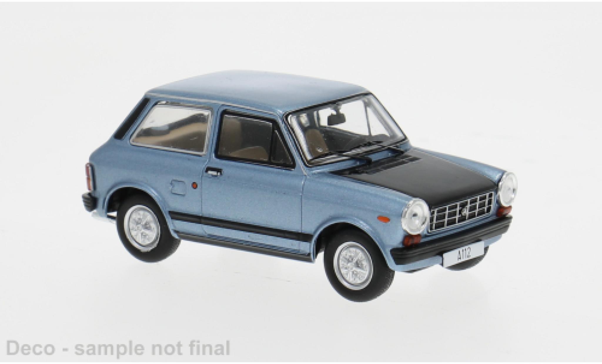 Autobianchi A112 1/43 IXO bleue 1980 1:43 miniature