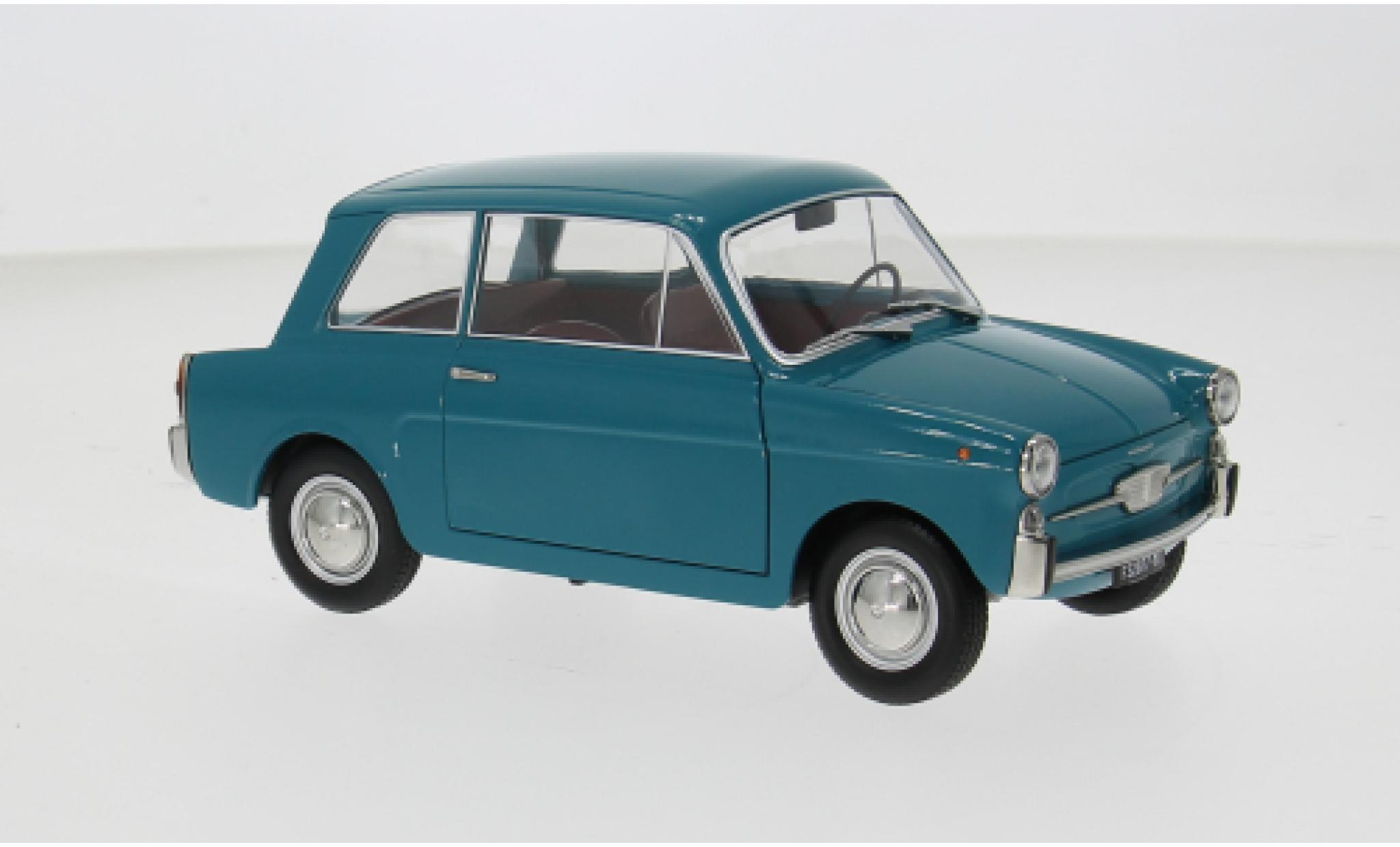 Autobianchi Bianchina 1/18 Mitica F Coupe bleue 1962 1:18 miniature