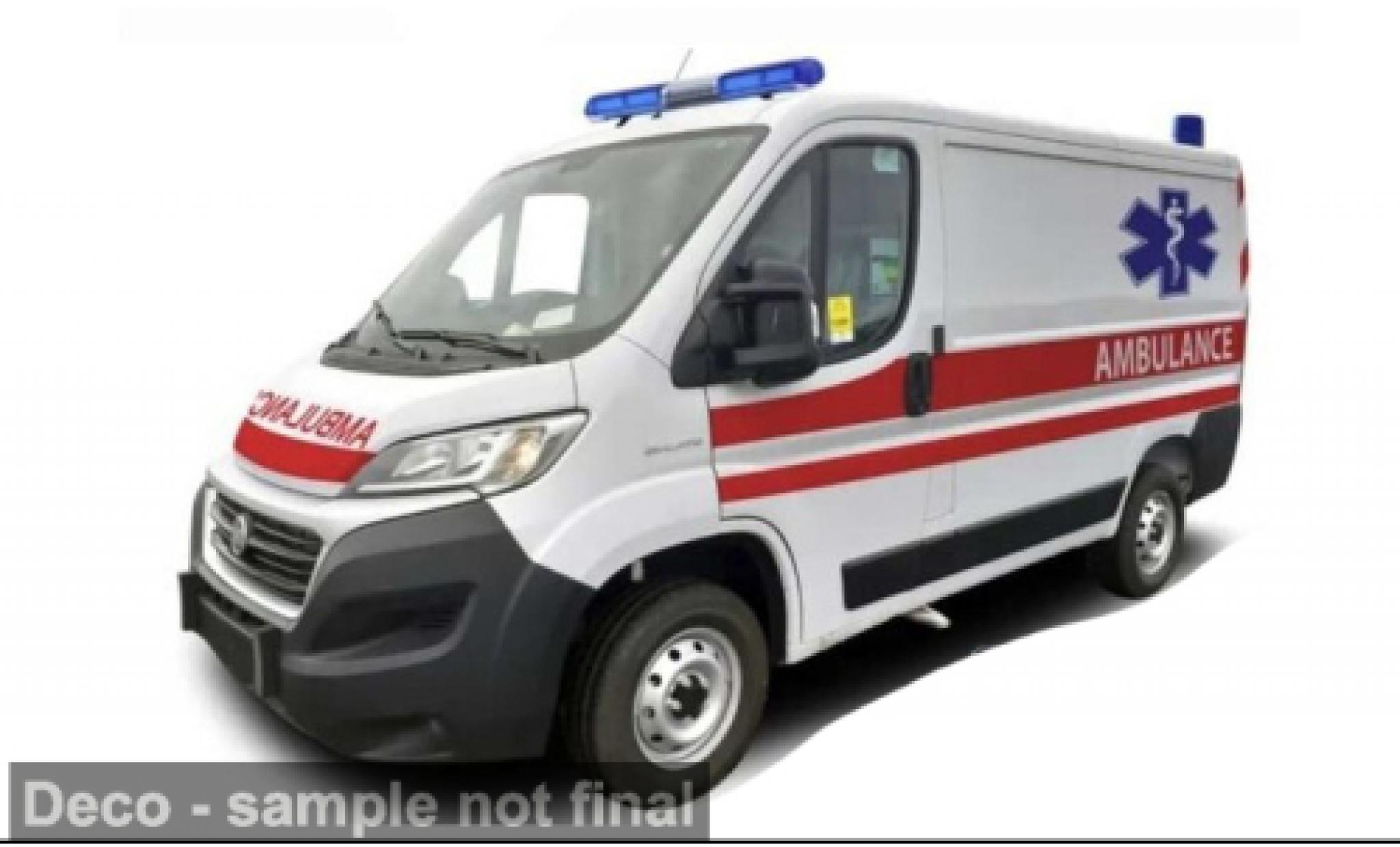 Fiat Ducato 1/50 Burago Bburago Ambulance 1:50 miniature