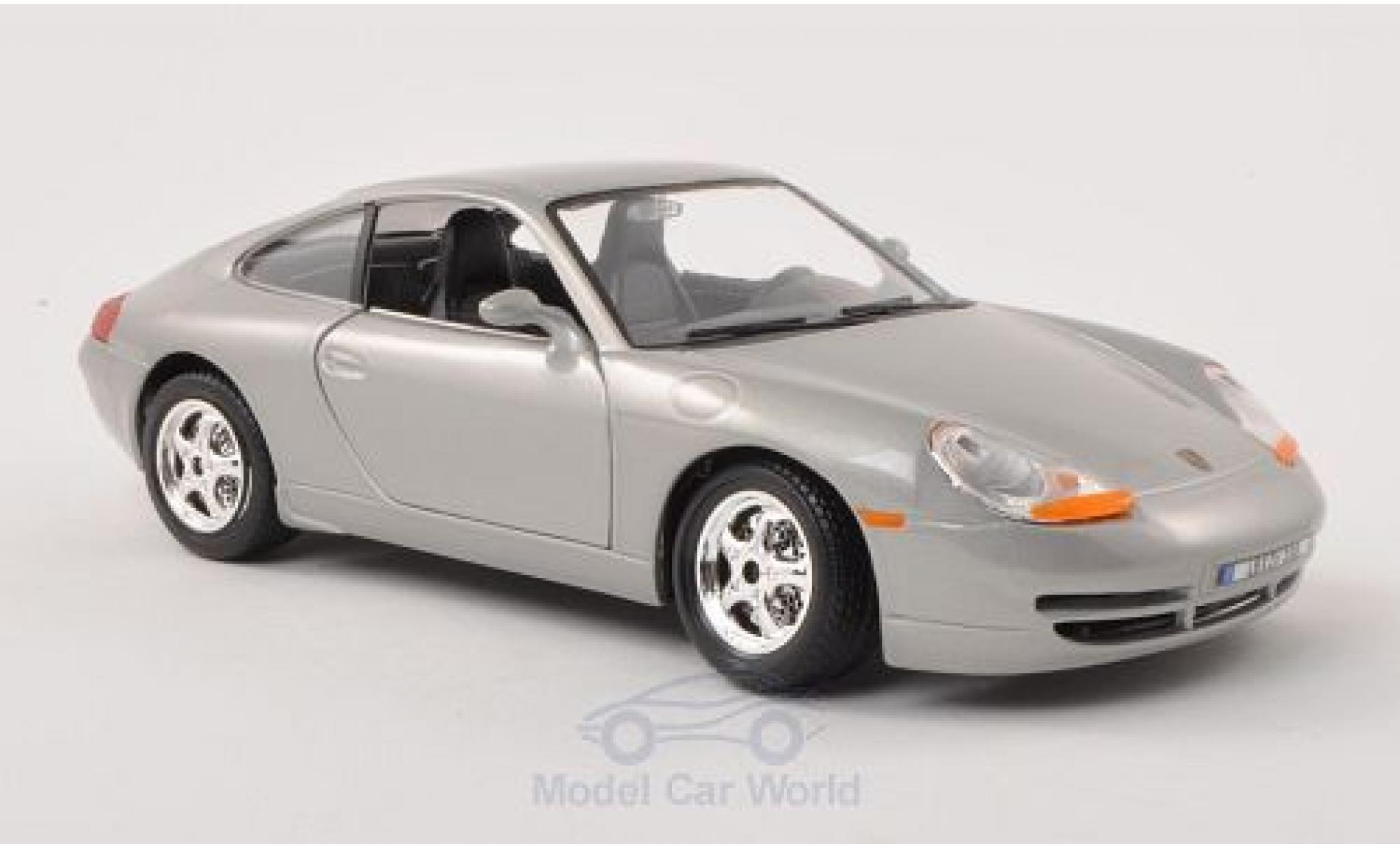 Modellino in miniatura Porsche 996 SC 1/24 Burago 911 () Carrera grigio 